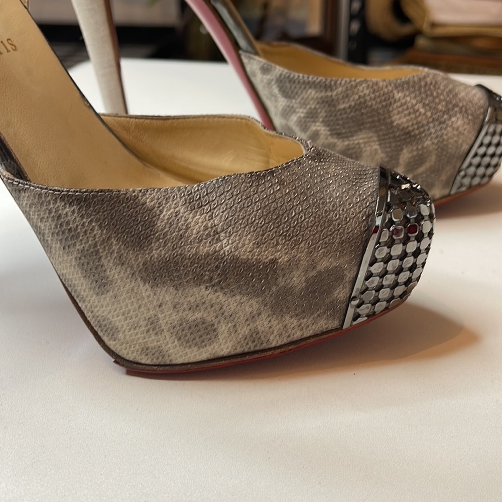 Christian Louboutin Boulima Heels Size 39 1/2 - Picture 14 of 15